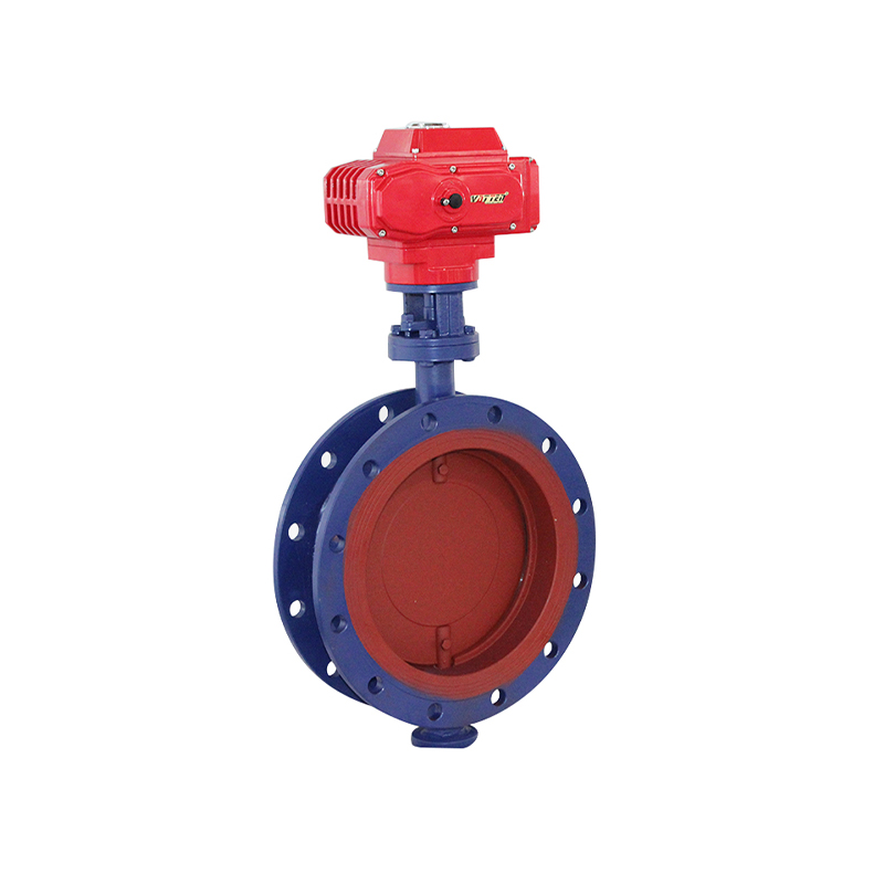 What impact do the flow resistance characteristics of an electric butterfly valve have on the energy consumption of a piping system?